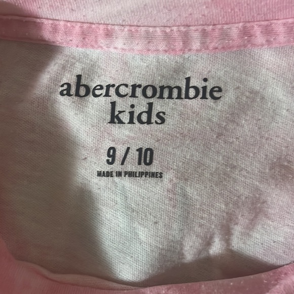 Abercrombie long sleeve tie dye pink/white - Picture 3 of 4